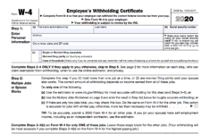 nys w 4 form 2020 printable | W4 2020 Form Printable