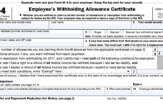 printable w4 and i9 forms | W4 2020 Form Printable