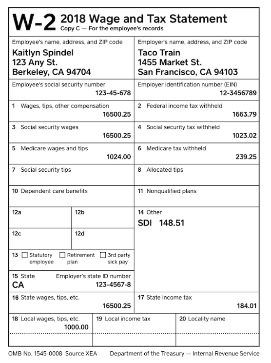 W 2 Fillable Form Irs - Printable Forms Free Online