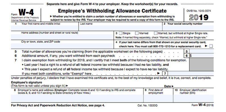 w4 form 2021