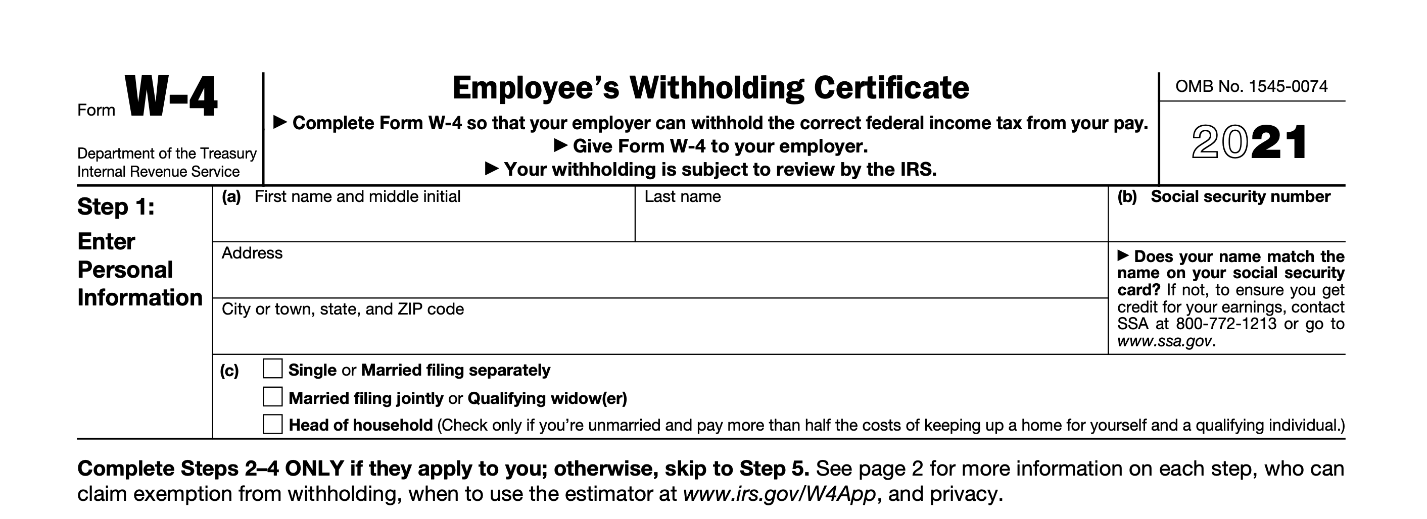 Connecticut W 4 2021 2022 W4 Form