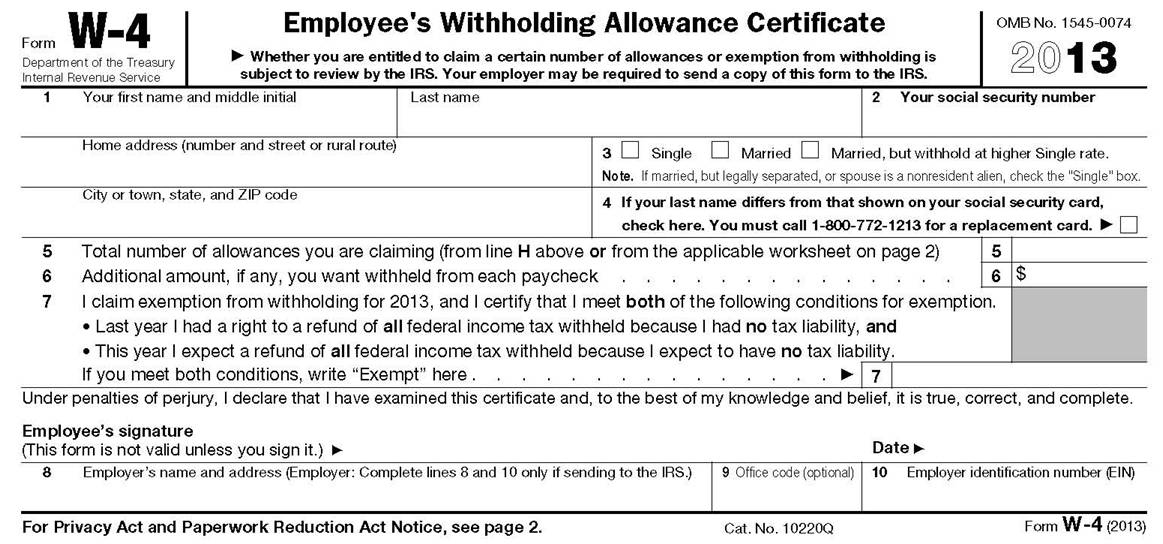 Adjust Your Payroll Withholding With Form W 4 Accounting 