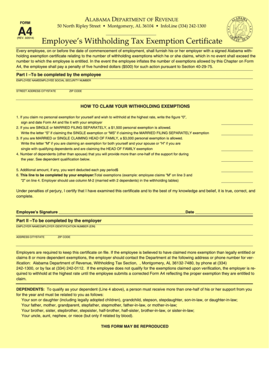 Alabama State Tax Form Form 40 Fillable Form Printable Forms Free Online 6362