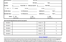 Fillable Online New Hire Packet HROI Fax Email Print