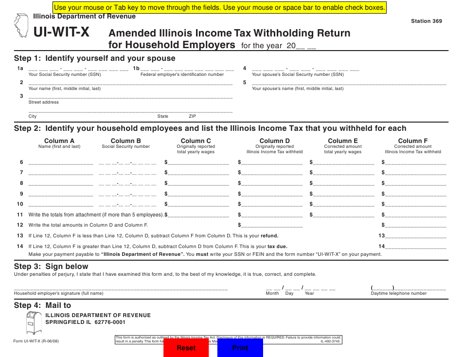 illinois icash form