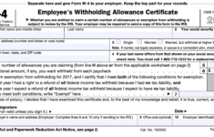 Form W-4 2021 Printable - W4 Form 2021