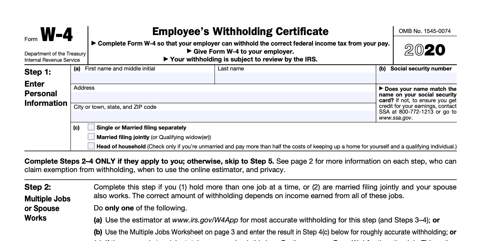 W4 Form 2024 Spanish How To Fill Out Paola Beatrisa