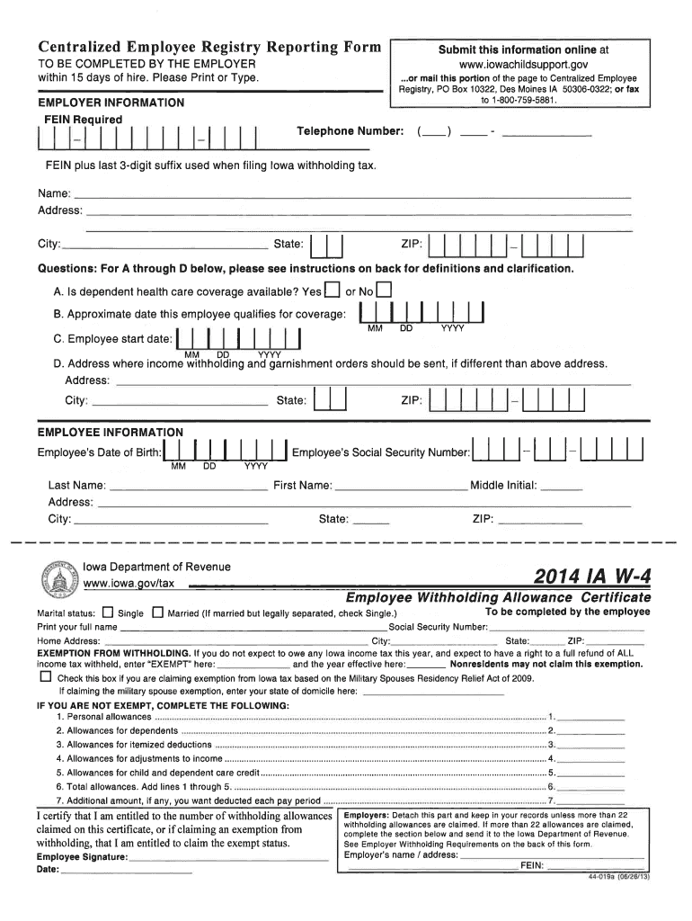 Iowa W 4 2021 Printable 2022 W4 Form